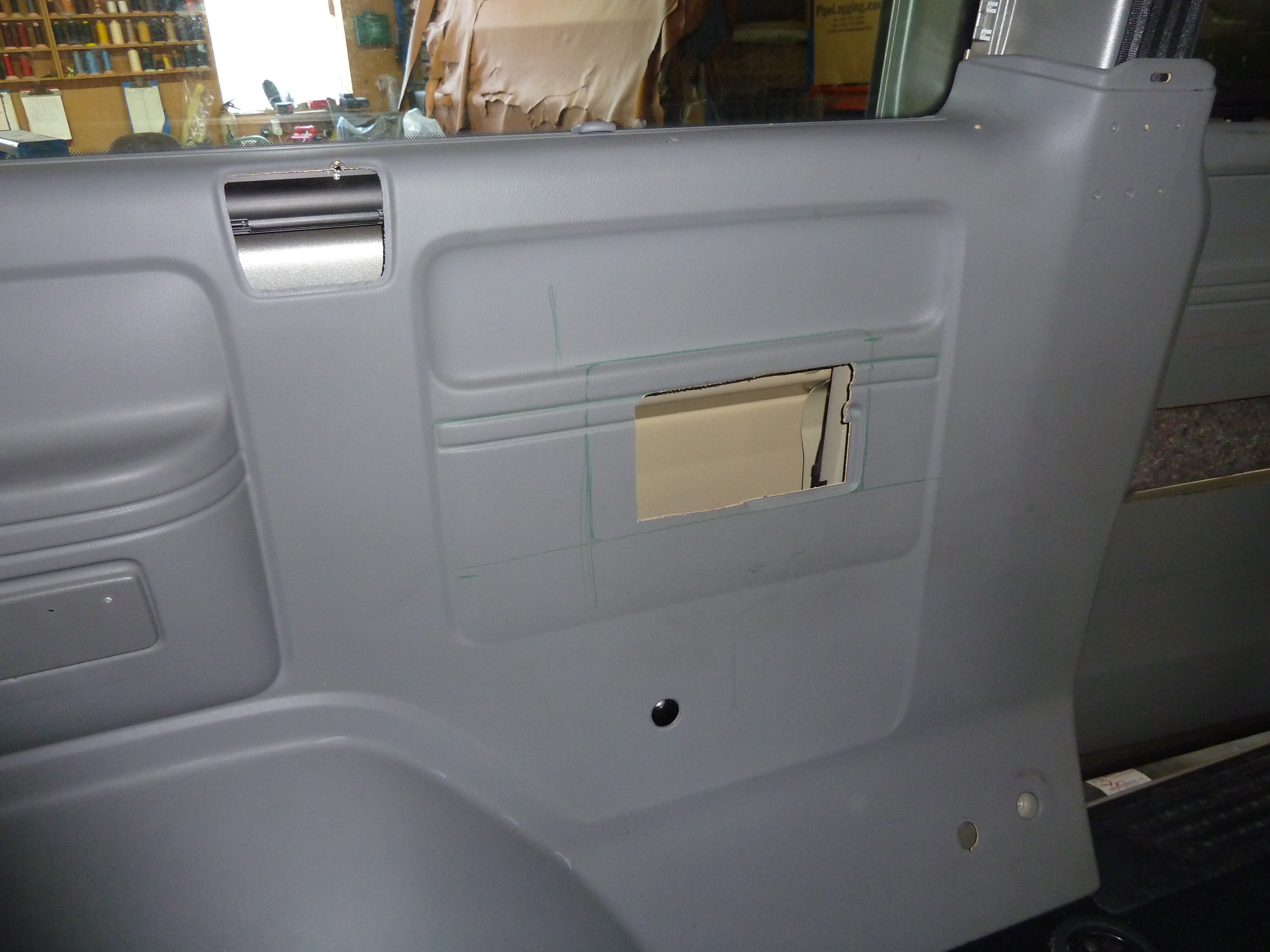 Rear Panel — Before