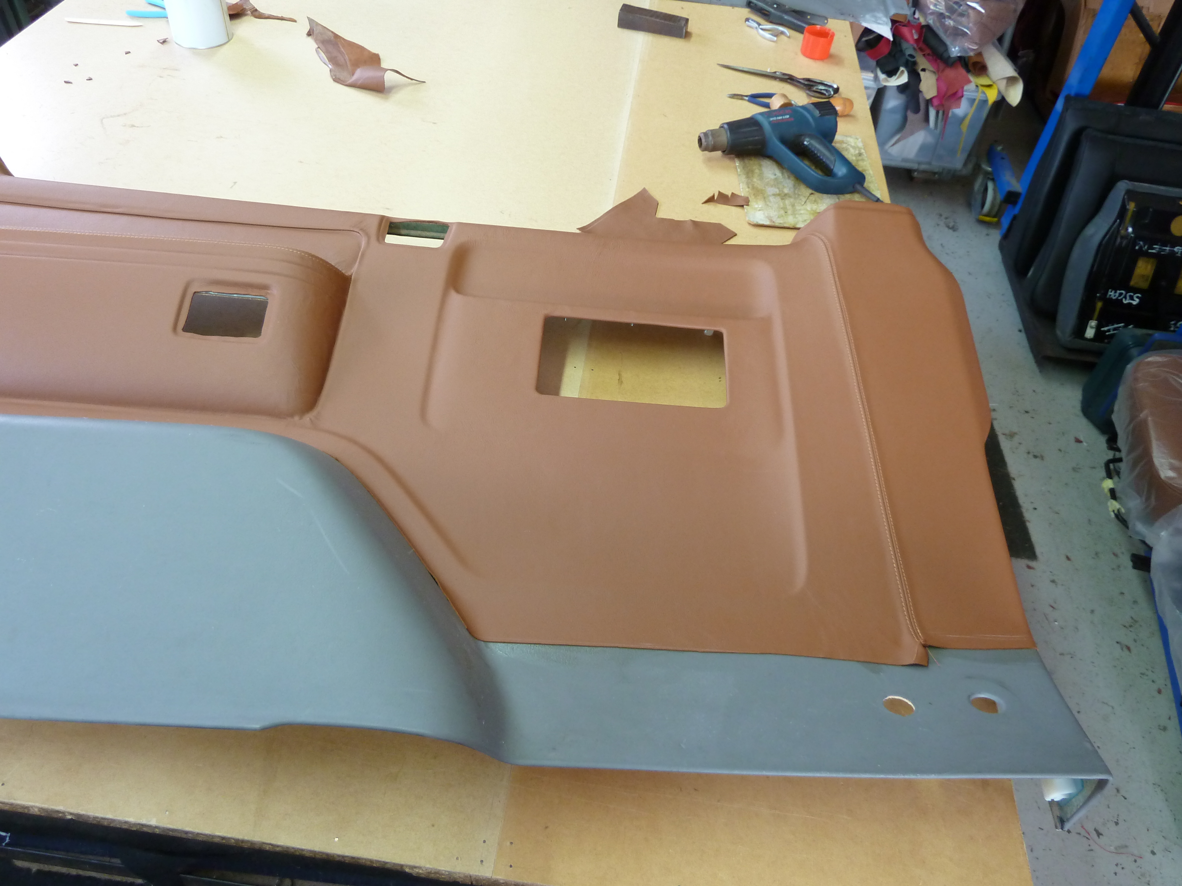 Rear Panel — During